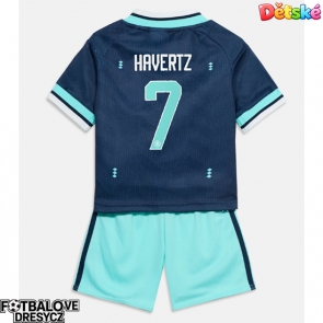 Německo Kai Havertz #7 Dětské Venkovní dres komplet MS 2026 Krátký Rukáv (+ trenýrky)